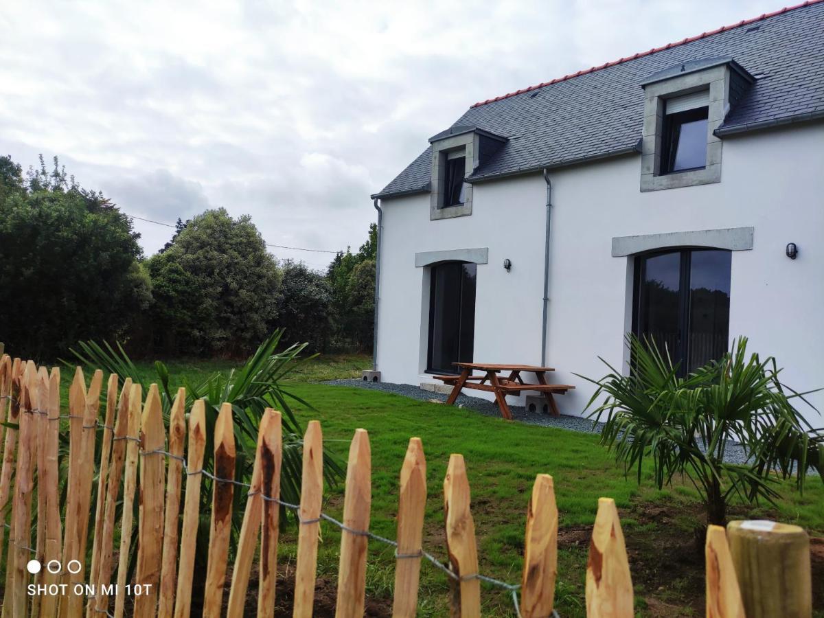 Maison Neuve 4 Ou 5 Personnes Kerguen Plobannalec Esterno foto